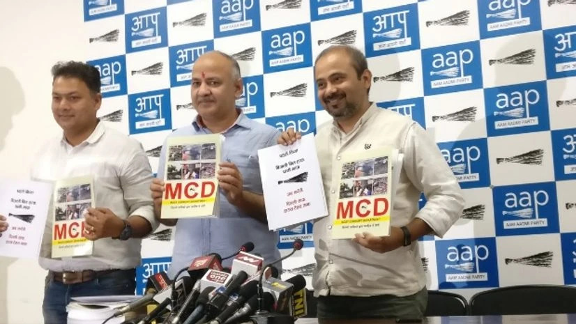 MCD, AAP, Manish Sisodiya MCD, AAP, Manish Sisodiya