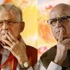 File photo of BJP leaders L K Advani, Murli Manohar Joshi