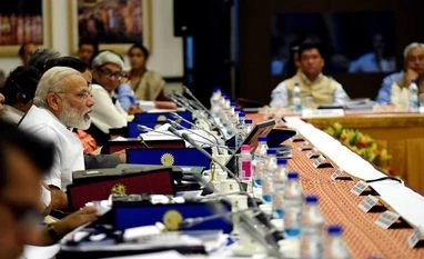 Watch: At third Niti Aayog meet, PM lauds GST as cooperative federalism Narendra Modi attends third Niti governing council meeting