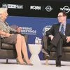 US Treasury Secretary Steven Mnuchin (right) and IMF Managing Director Christine Lagarde at the IMF and World Bank's 2017 Annual Spring Meetings, in Washington (Photo: Reuters)