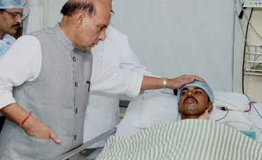 CRPF jawans were having lunch when Maoists ambushed them Rajnath Singh