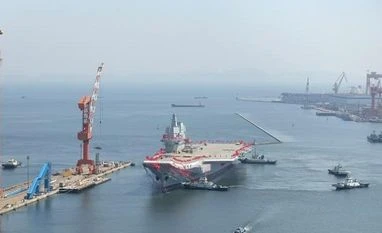 Images: In a first, China launches domestically-built aircraft carrier China domestic aircraft carrier