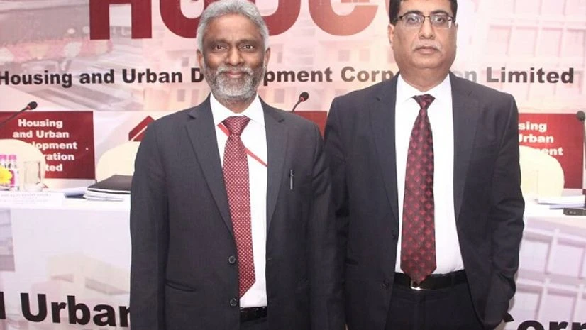 Dr. Ravi Kanth Medithi, CMD, Hudco and Rakesh Kumar Arora, director finance, Hudco Dr. Ravi Kanth Medithi, CMD, Hudco and Rakesh Kumar Arora, director finance, Hudco