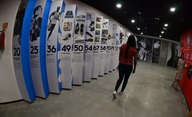 The Adidas history wall The Adidas history wall