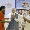 Baba Ramdev, Narendra Modi,  Acharya Balkrishna