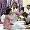 Delhi gas leak, students, hospital