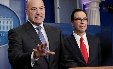 Solid US job market could undercut Donald Trump's tax-cut case US jobs, Gary, Cohn, Steven, Mnuchin