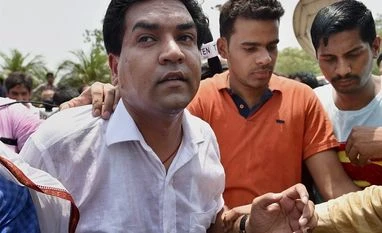 Kapil Mishra slapped during fast: AAP, BJP clash over attacker affiliation Kapil Mishra