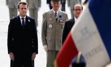 After Emmanuel Macron's triumph in France, focus turns to challenges ahead French elections, French President, Francois Hollande, Hollande, Emmanuel Macron, Macron, World War II, Arc de Triomphe, Paris, France