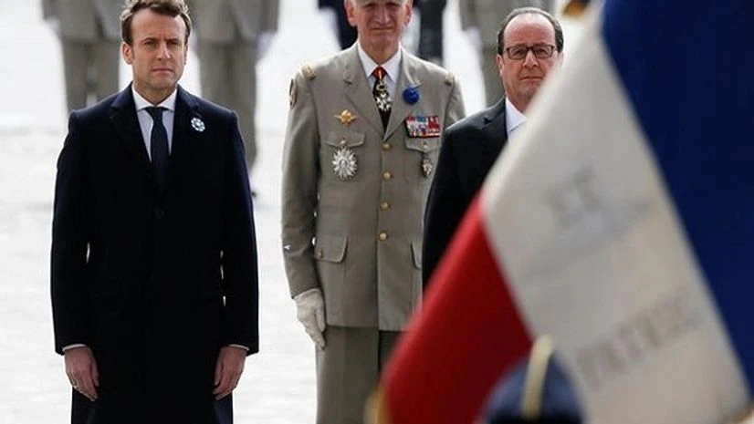 French elections, French President, Francois Hollande, Hollande, Emmanuel Macron, Macron, World War II, Arc de Triomphe, Paris, France French elections, French President, Francois Hollande, Hollande, Emmanuel Macron, Macron, World War II, Arc de Triomphe, Paris, France