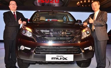 Isuzu launches seven-seater MU-X SUV priced up to Rs 25.99 lakh Isuzu