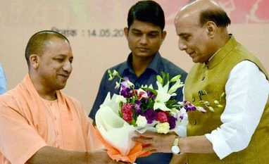 Yogi Adityanath, Rajnath Singh Yogi Adityanath, Rajnath Singh