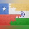 Chile, flag, India Chile, flag, India