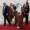 donald trump, melania trump, saudi arabia