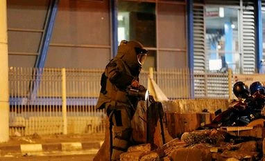 Two blasts at transport terminal in Jakarta, casualties feared Jakarta attack