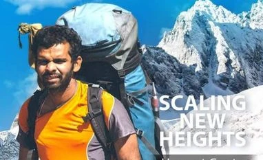 'Man of Steel' Hemant Gupta scales Mount Everest Hemant gupta