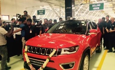 First Made-in-India Jeep Compass unveiled at Fiat's Ranjangaon plant Fiat Compass