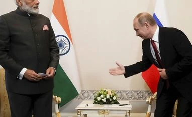Modi in Russia: 2 more units at Kudankulam nuclear plant under new pact Narendra Modi, Vladimir Putin, Russian President, Putin, Modi, India-Russia talks, Russia, st Petersburg,