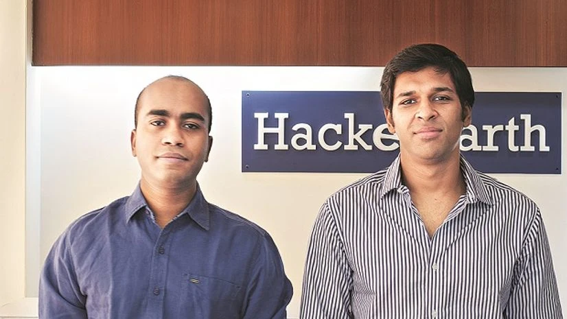 Vivek Prakash (left) and Sachin Gupta, co-founders of HackerEarth Vivek Prakash (left) and Sachin Gupta, co-founders of HackerEarth