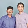 (From left) Maheedhar N V and Sai Krishna Popuri , co-founders of Health Sutra
