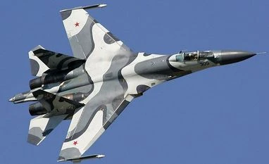 Russia's Sukhoi Su-27 intercepts US B-52 bomber over Baltic Sea Sukhoi, Sukhoi Su-27, Su-27, Soviet Su-27, Russian fighter jet