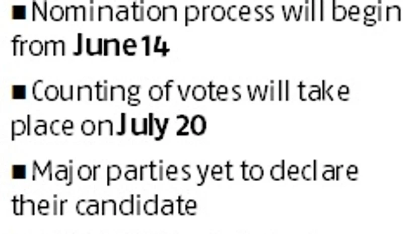 Presidential poll to be held on July 17, counting on July 20: EC Presidential poll to be held on July 17, counting on July 20: EC