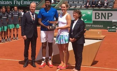 French Open mixed doubles: Rohan Bopanna clinches maiden Grand Slam title Rohan Bopanna,abriela Dabrowski, French Open