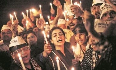 Uber fires APAC head over illegal probe into 2014 Delhi rape case File photo of Aam Aadmi Party supporters protesting rape of a woman passenger by her Uber driver, in New Delhi, on December 8, 2014. Photo: Reuters