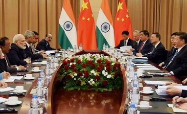 SCO meet in Astana: India, China need to handle sensitive issues, Xi Jinping tells PM Modi Narendra Modi, Xi Jinping, SCO Summit, Astana