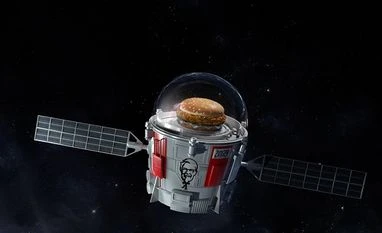 Will this KFC burger be the first ever to go into space, wonder Twitterati KFC Zinger chicken burger, KFC Zinger chicken burger in space