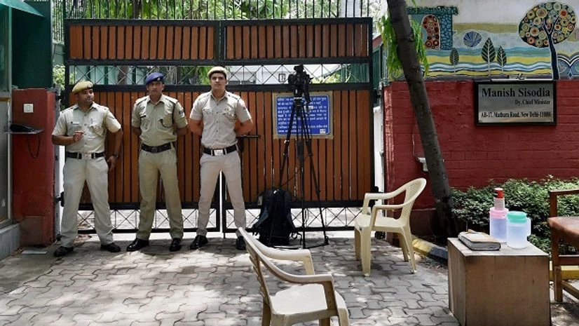 AAP, Manish Sisodia, Manish Sisodia's residence AAP, Manish Sisodia, Manish Sisodia's residence