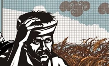 The fury of farmers Illustration by Ajay Mohanty