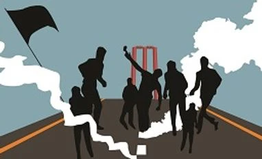 Politics beyond the boundary Illustration by Binay Sinha