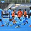 India's players show their dejection after their game against Malaysia in the Men's World Hockey League tournament at Lee Valley Hockey Centre, London. File photo: AP/PTI