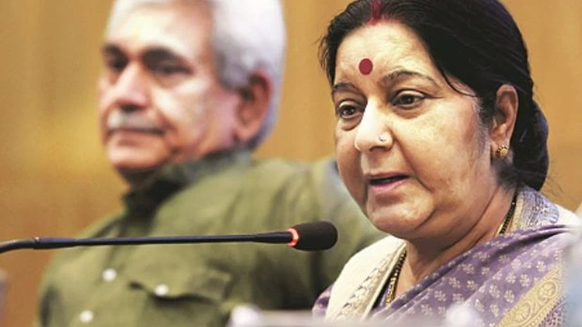 External Affairs Minister Sushma Swaraj Photo: PTI External Affairs Minister Sushma Swaraj