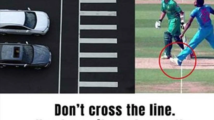 Jaipur traffic police mocks Jasprit Bumrah's no-ball, then apologizes Jaipur traffic police mocks Jasprit Bumrah's no-ball, then apologizes