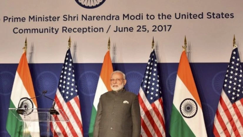 Modi in US PTI Photo/Twitter