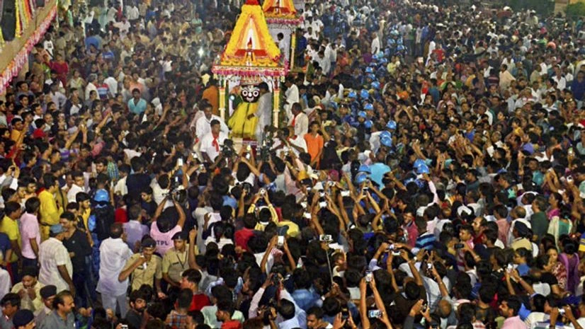 In pics: Thousands of devotees throng Puri to witness Jagannath Rath Yatra In pics: Thousands of devotees throng Puri to witness Jagannath Rath Yatra