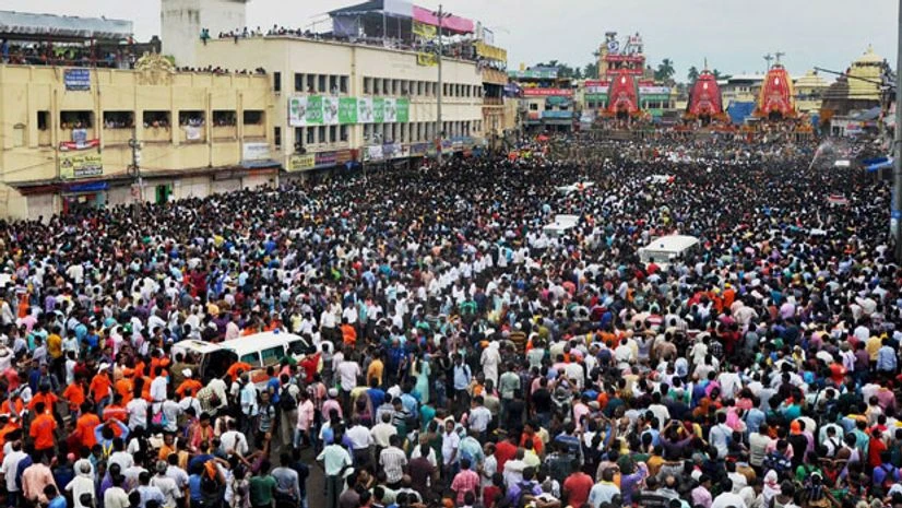 In pics: Thousands of devotees throng Puri to witness Jagannath Rath Yatra In pics: Thousands of devotees throng Puri to witness Jagannath Rath Yatra