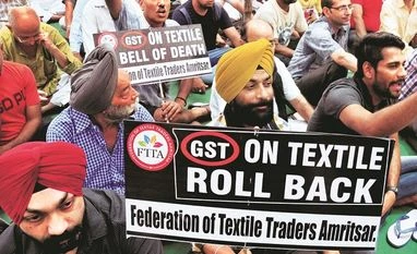 Erode textile merchants seek exemption from GST, threaten stir protest against the GST, textile