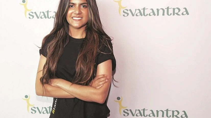 Ananya Birla, founder and chairman of Svatantra Microfinance, in Mumbai on Thursday. Photo: Kamlesh Pednekar Ananya Birla, founder and chairman of Svatantra Microfinance, in Mumbai on Thursday. Photo: Kamlesh Pednekar