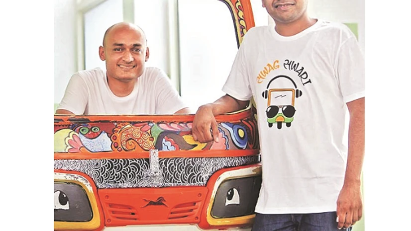 Jugnoo, co-founders Samar Singla (left) and Chinmay Agarwal, co-founders of Jugnoo