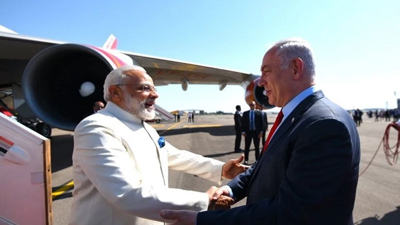 Narendra Modi, Benjamin Netanyahu Narendra Modi, Benjamin Netanyahu