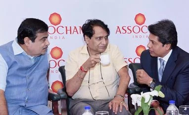 Doubling, tripling of 16,500 km railway lines in a few years: Suresh Prabhu Suresh Prabhu, Nitin Gadkari