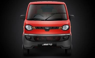 M&M unveils Jeeto minivan, starting price is Rs 3.45 lakh Jeeto Minivan. Photo: Twitter