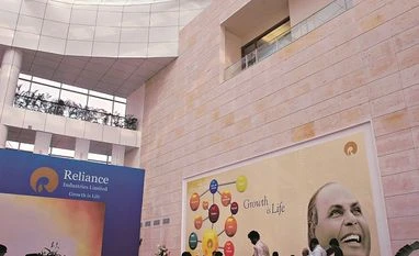 RIL mcap briefly breaches Rs 6-lakh crore mark on NSE Reliance Industries