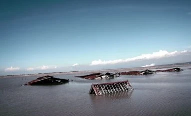 The world's most destructive volcano has been erupting for past 10 years Lusi mud volcano