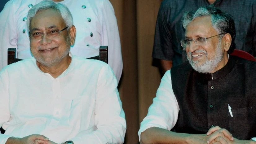 Nitish Kumar and Sushil Modi Nitish Kumar and Sushil Modi