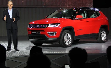 Paul Alcala, COO, Jeep Compass,Fiat Chrysler Automobiles Paul Alcala, COO, Asia Pacific Regions, (Non China), Fiat Chrysler Automobiles during the FCA India launch of Made-in-India Jeep Compass in Mumbai. (Photo: Kamlesh D Pednekar)