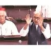 Congress leader Digvijaya Singh speaks in the Rajya Sabha in New Delhi on Monday. Photo: PTI
